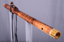Tasmanian Blackwood Native American Flute, Minor, Mid A-4, #K23H (4)